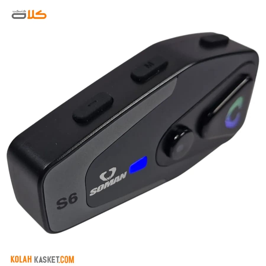 بلوتوث کلاه کاسکت سومان مدل S6 ( واکی تاکی ) — تصویر ۶