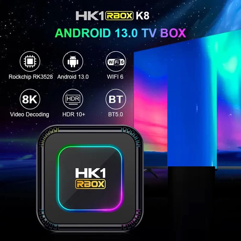 اندروید باکس HK1 مدل K8 4/32 — تصویر ۳