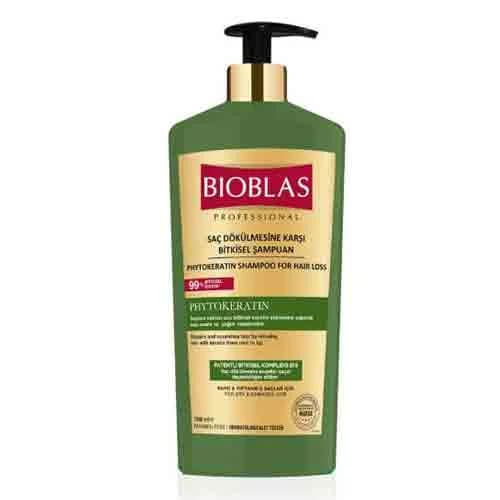 شامپو ضد ریزش مو بیوبلاس Bioblas Phytokeratin کاملاً گیاهی 1000 میل