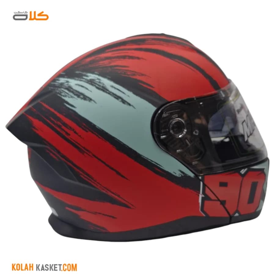 کلاه کاسکت فک متحرک ma2 مدل 966 RED — تصویر ۸