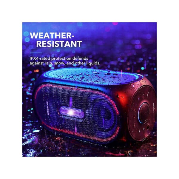 اسپیکر بلوتوثی انکر Soundcore Rave PLUS 160W مدل A3391 — تصویر ۴