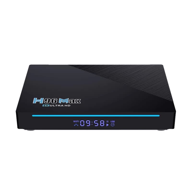 اندروید باکس اچ96 مدل MAX 8/128G به همراه ریموت کنترل ایرماوس MX3