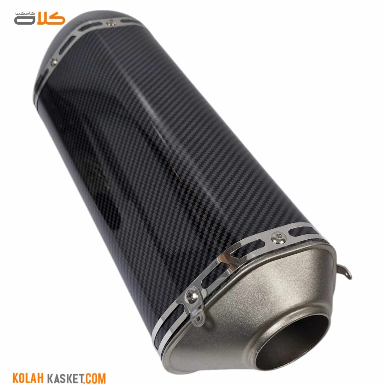 اگزوز قهرمانی موتور سیکلت AKRAPOVIC طرح کربن تک لول — تصویر ۶