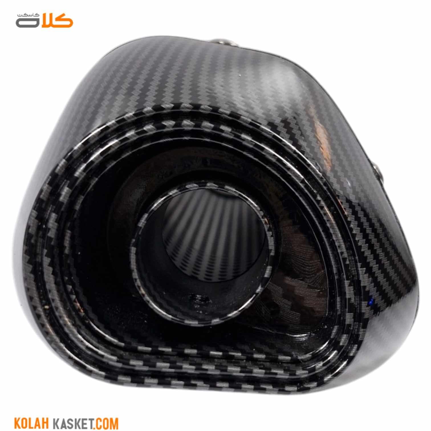 اگزوز قهرمانی موتور سیکلت AKRAPOVIC طرح کربن تک لول — تصویر ۵