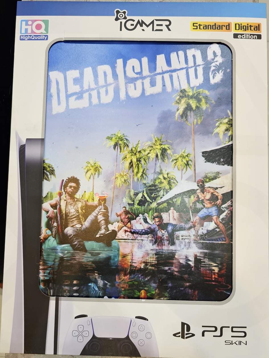 اسکین کنسول بازی PS5 FAT طرح DEAD ISLAND 2