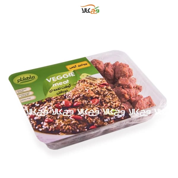 گوشت خورشتی گیاهی وگان ماهانام – 400 گرمی