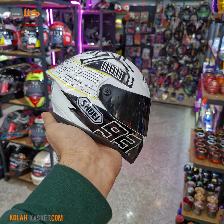 ماکت کلاه کاسکت SHOEI طرح 93 — تصویر ۷