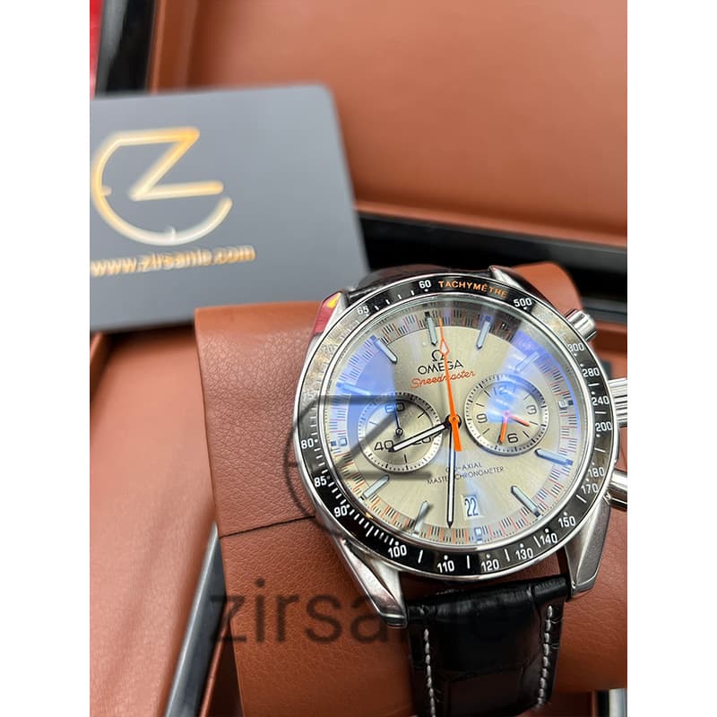 ساعت مچی امگا اسپید مستر صفحه طوسی Omega Speedmaster Gray Page — تصویر ۵