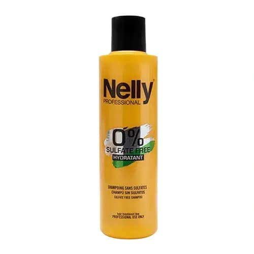 شامپو بدون سولفات اسپانیایی نلی Nelly Professional Sulfate Free آبرسان 300 میل