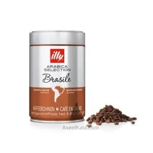 قهوه ایلی برزیل دانه قوطی 250 گرمی – ILLY