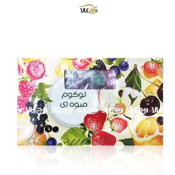 لوکوم میوه‌ای فاقد گلوتن بیز – 450 گرمی
