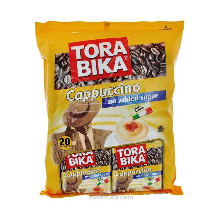 کاپوچینو تورابیکا بدون شکر رژیمی بسته 20 عددی – Torabika