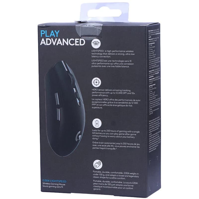 ماوس بی سیم گیمینگ لاجیتک G G304 Lightspeed Grade A — تصویر ۴