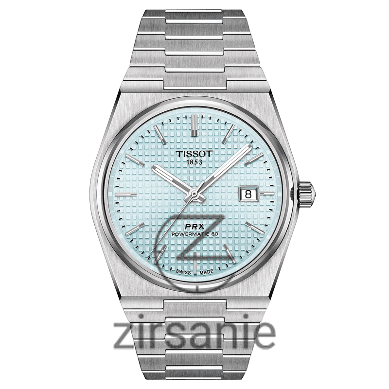 ساعت مچی مردانه تیسوت Tissot PRX Powermatic 80 Silver Tiffany