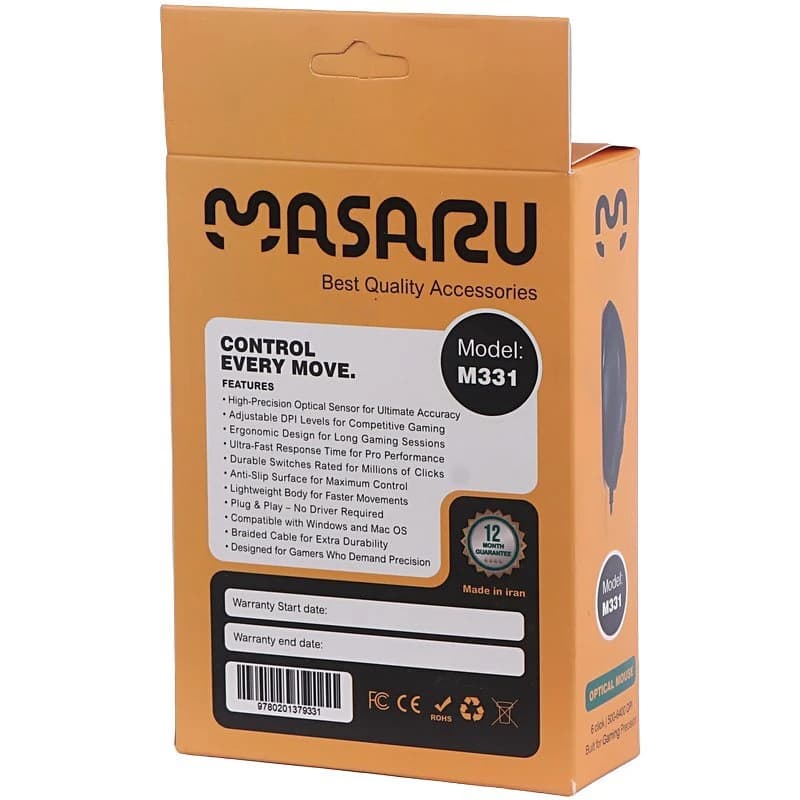 ماوس گیمینگ ماسارو M331 — تصویر ۷