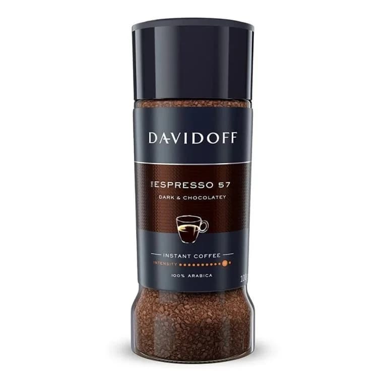 قهوه فوری دیویدوف اسپرسو 57 Davidoff شیشه 100 گرمی
