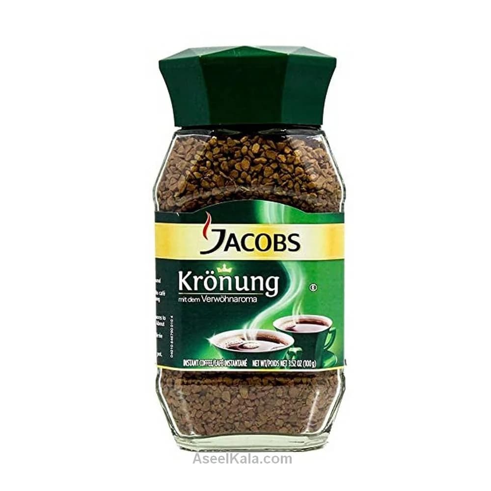 قهوه جاکوبز سبز مونارک شیشه 190 گرمی – JACOBS