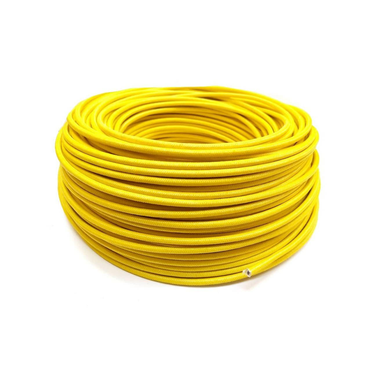 سیم نسوز سیلیکونی افشان زرد سایز S 1*2.5 — تصویر ۲