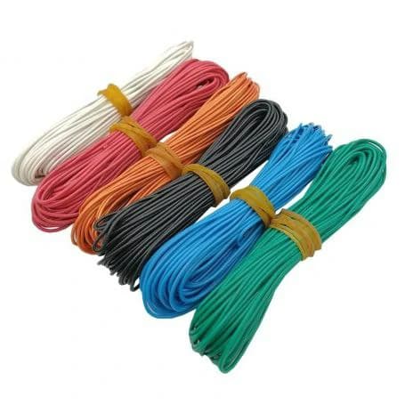 سیم نسوز سیلیکونی افشان مشکی سایز S 1*0.5 — تصویر ۲