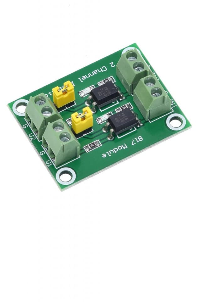 ماژول ایزولاتور ۲ کانال اپتوکوپلری PC817 — تصویر ۴