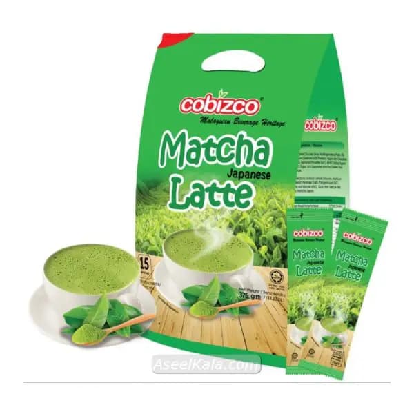 ماچا لاته کوبیزکو چربی سوز لاغری بسته 15 عددی – Cobizco