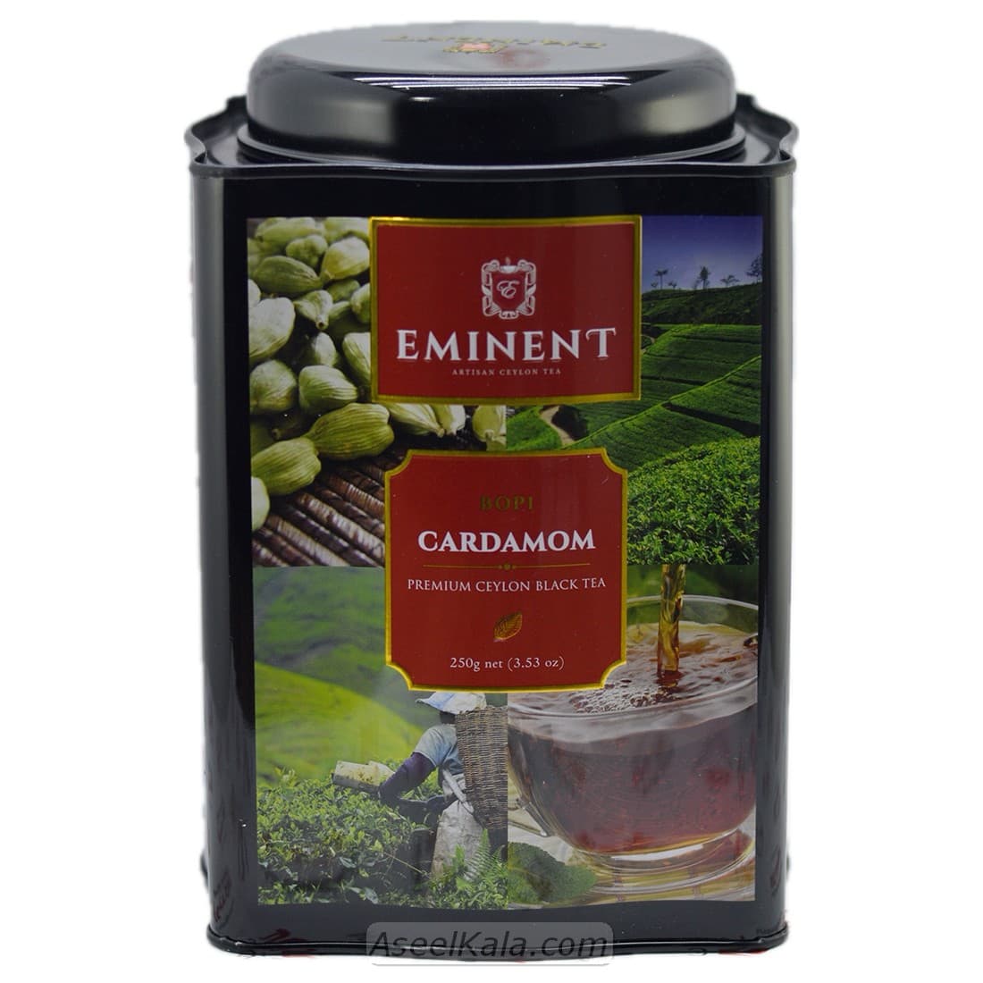 چای سبز امیننت گل یاس قوطی 6 ضلعی 250 گرمی – EMINENT