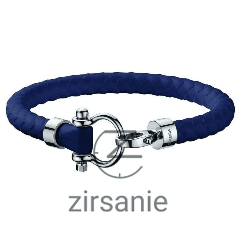 دستبند امگا آبی Omega Bracelet Blue