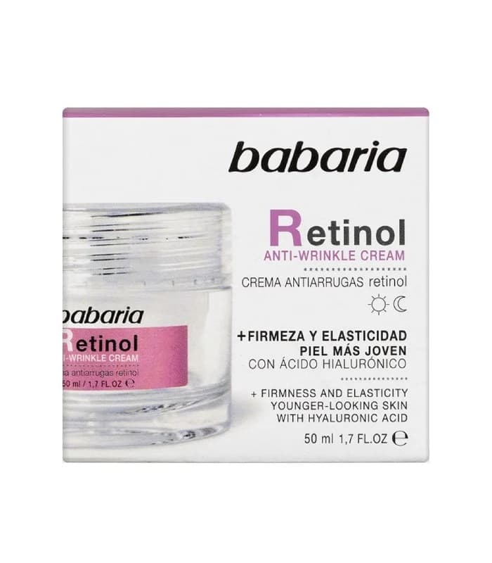 کرم اسپانیایی ضد چروک باباریا Babaria Retinol حاوی رتینول 50 میل