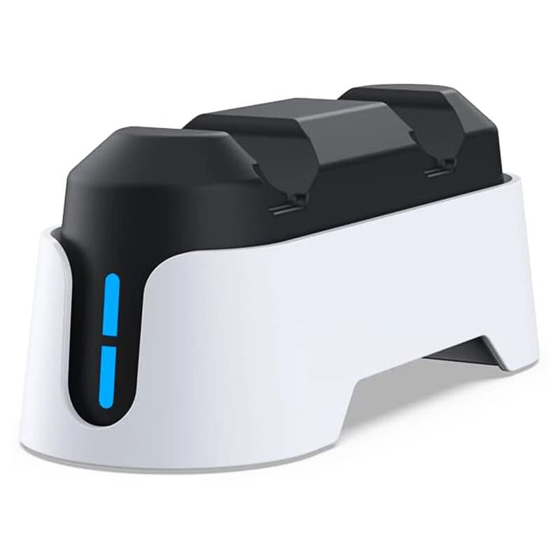 پایه شارژر دسته بازی PS5 دابی TP5-1501X Black White — تصویر ۴
