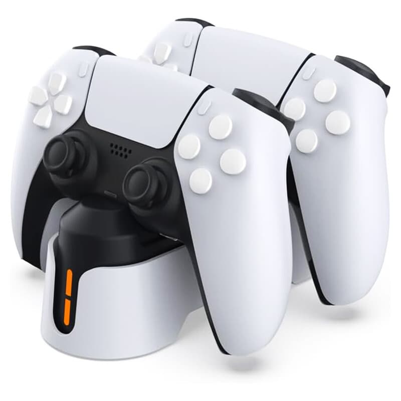 پایه شارژر دسته بازی PS5 دابی TP5-1501X Black White — تصویر ۱۰
