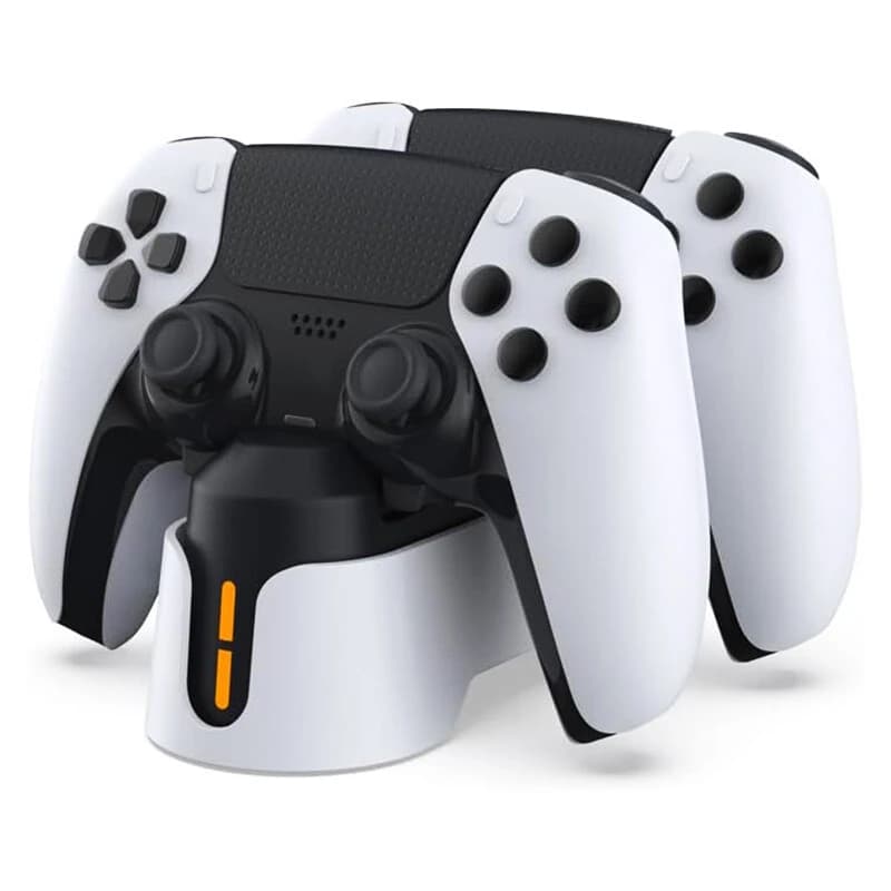 پایه شارژر دسته بازی PS5 دابی TP5-1501X Black White