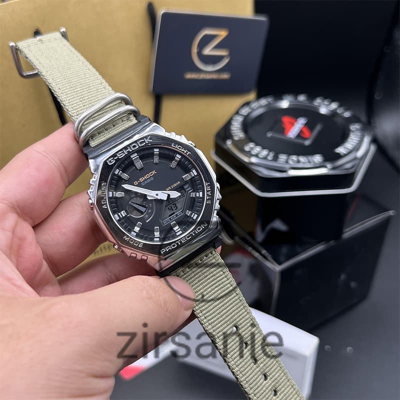 ساعت مچی کاسیو جی شاک – Casio G-Shock Gm2100 CHS Green — تصویر ۲