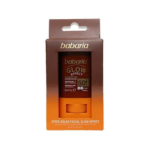 ضد آفتاب استیکی اسپانیایی باباریا مدل Babaria Stick Glow Spf 50 اکلیلی 20 میل