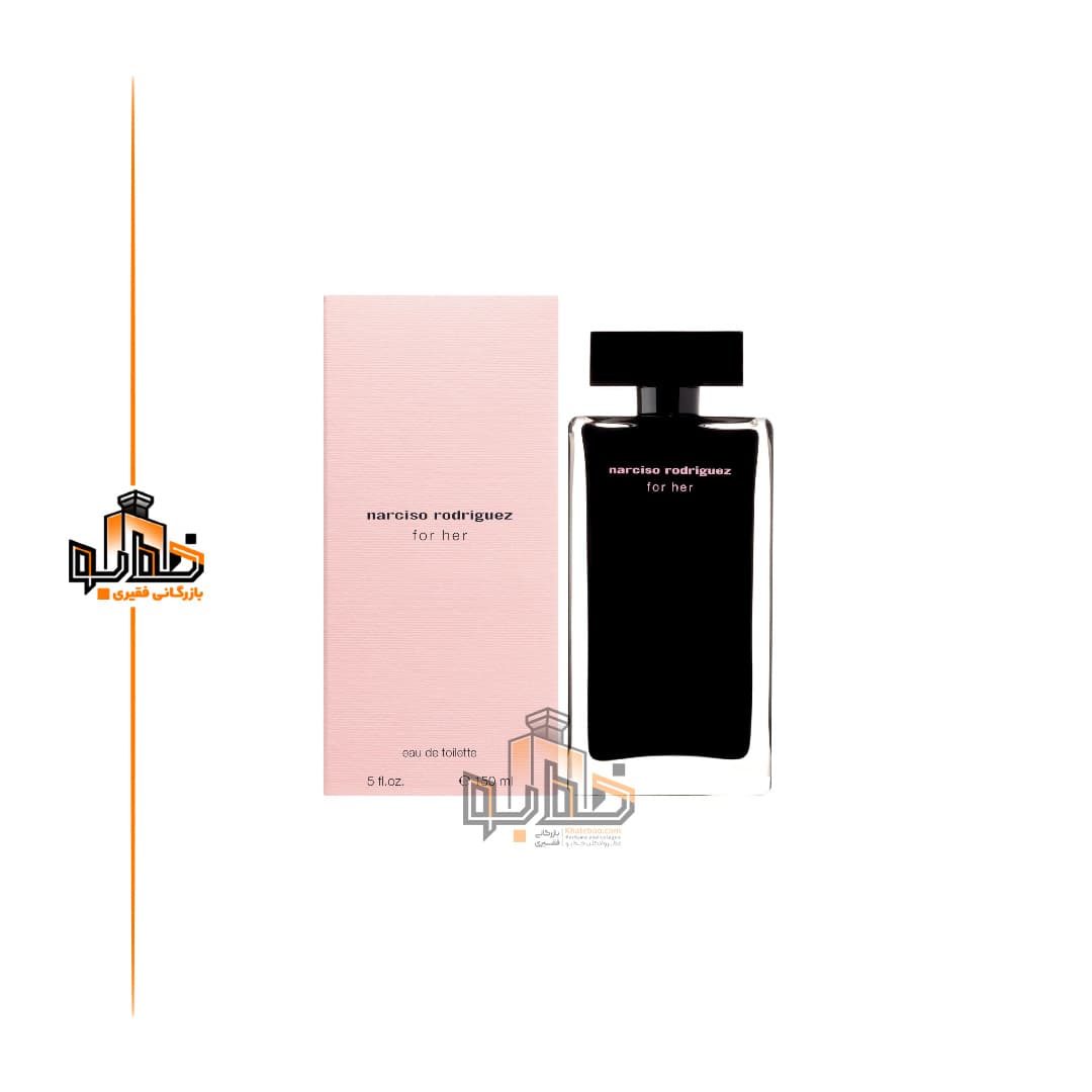 عطر ادکلن زنانه نارسیسو رودریگز مشکی فراگرنس ورد ردریگز فور هر جعبه صورتی