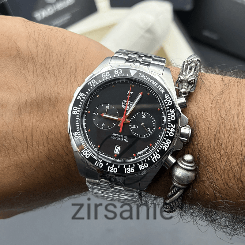 ساعت مچی مردانه تگ هویر TAG Heuer Formula 1 Fragment Design Silver Black — تصویر ۸