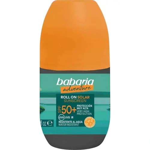 ضد آفتاب رولی اسپانیایی باباریا Babaria Adventure Spf 50 حاوی عصاره آلوئه ورا 50 میل