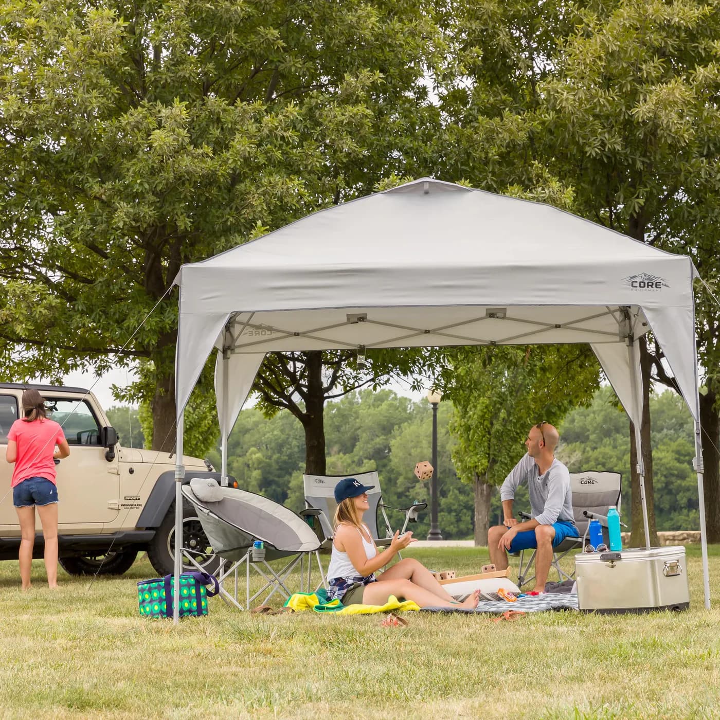 کنوپی اتومات کر – سایبان 3×3 متر کمپینگ Core 10 ‘x 10’ Instant Canopy — تصویر ۲