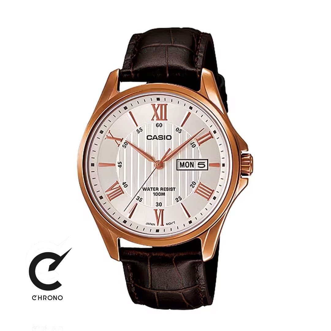 ساعت مچی مردانه کاسیو اصل مدل MTP-1384L-7A — تصویر ۲