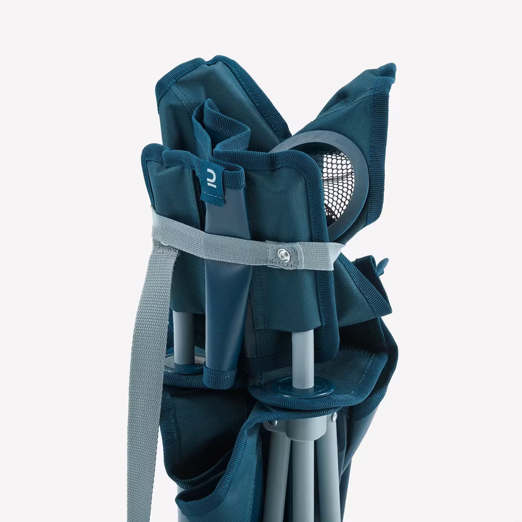 صندلی تاشو کمپینگ کچوا Quechua Folding Camping Chair – Blue – 110 KG — تصویر ۵