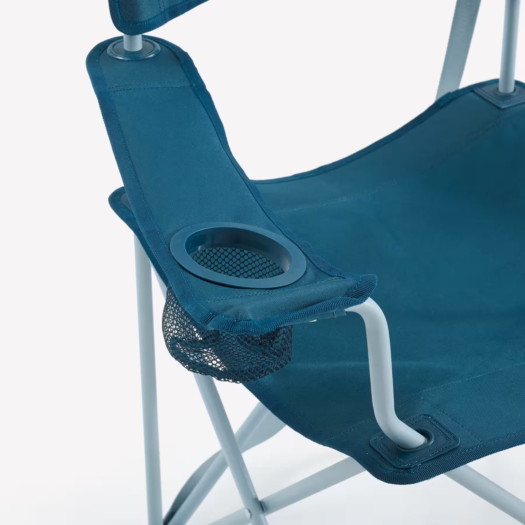 صندلی تاشو کمپینگ کچوا Quechua Folding Camping Chair – Blue – 110 KG — تصویر ۷