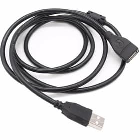 کابل افزایش USB 2.0 تی سی تراست – مدل TC-U2CF15 – طول ۱.۵ متر – مشکی – گارانتی ۱ ساله تی سی