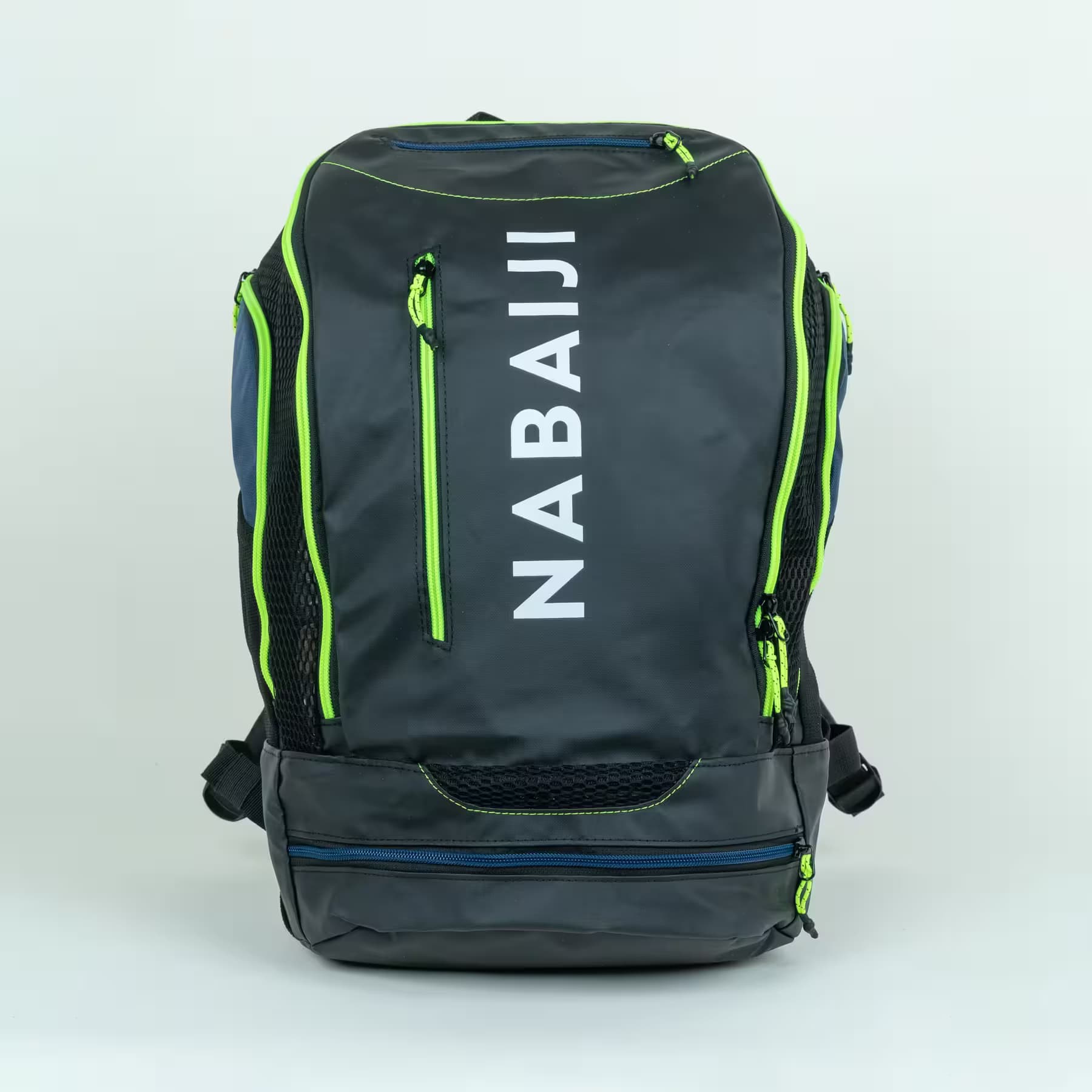 کوله پشتی استخر نابایجی – 27 لیتری – دکتلون Nabaiji Swimming Backpack – Black / Yellow – 27 L – 900 — تصویر ۳