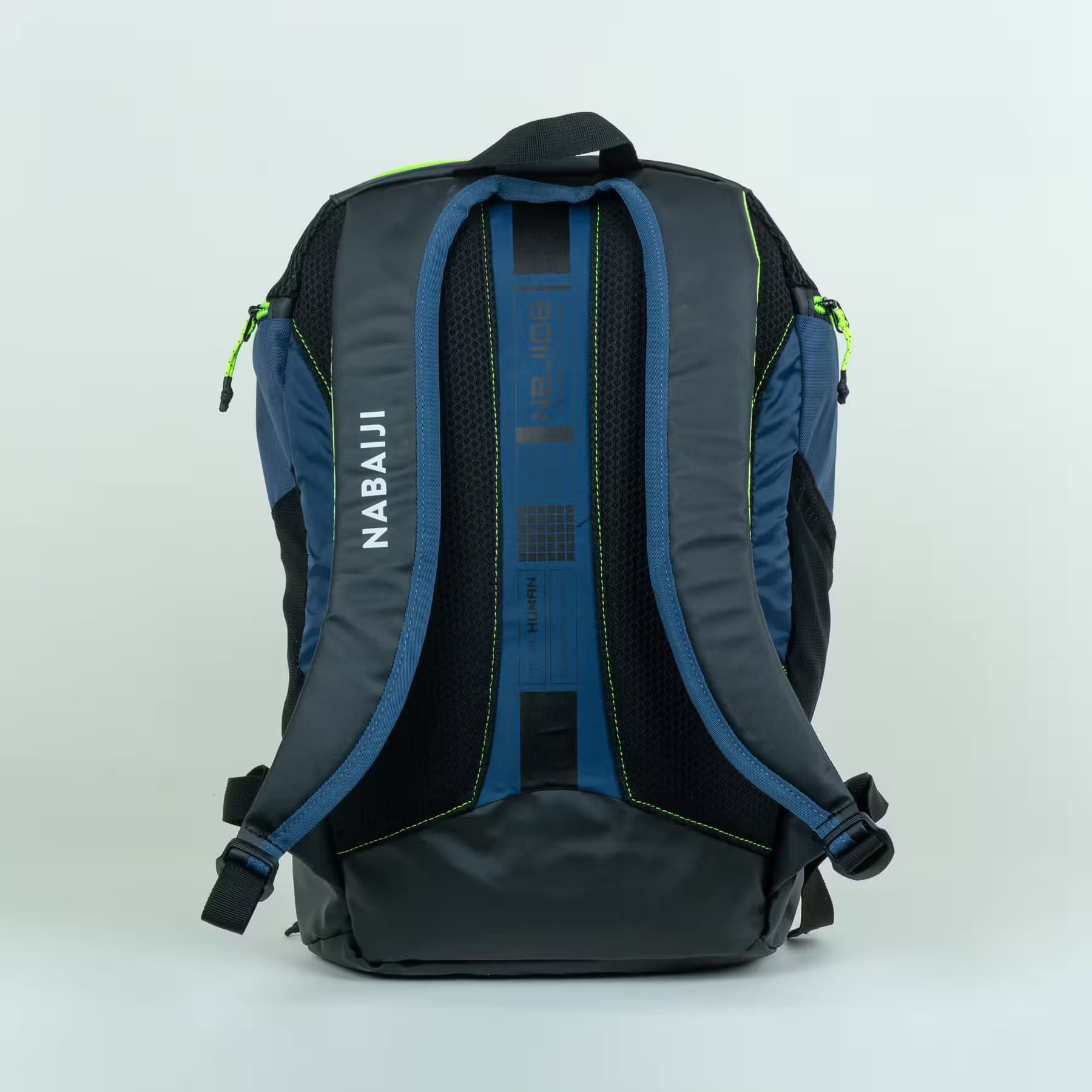 کوله پشتی استخر نابایجی – 27 لیتری – دکتلون Nabaiji Swimming Backpack – Black / Yellow – 27 L – 900 — تصویر ۴