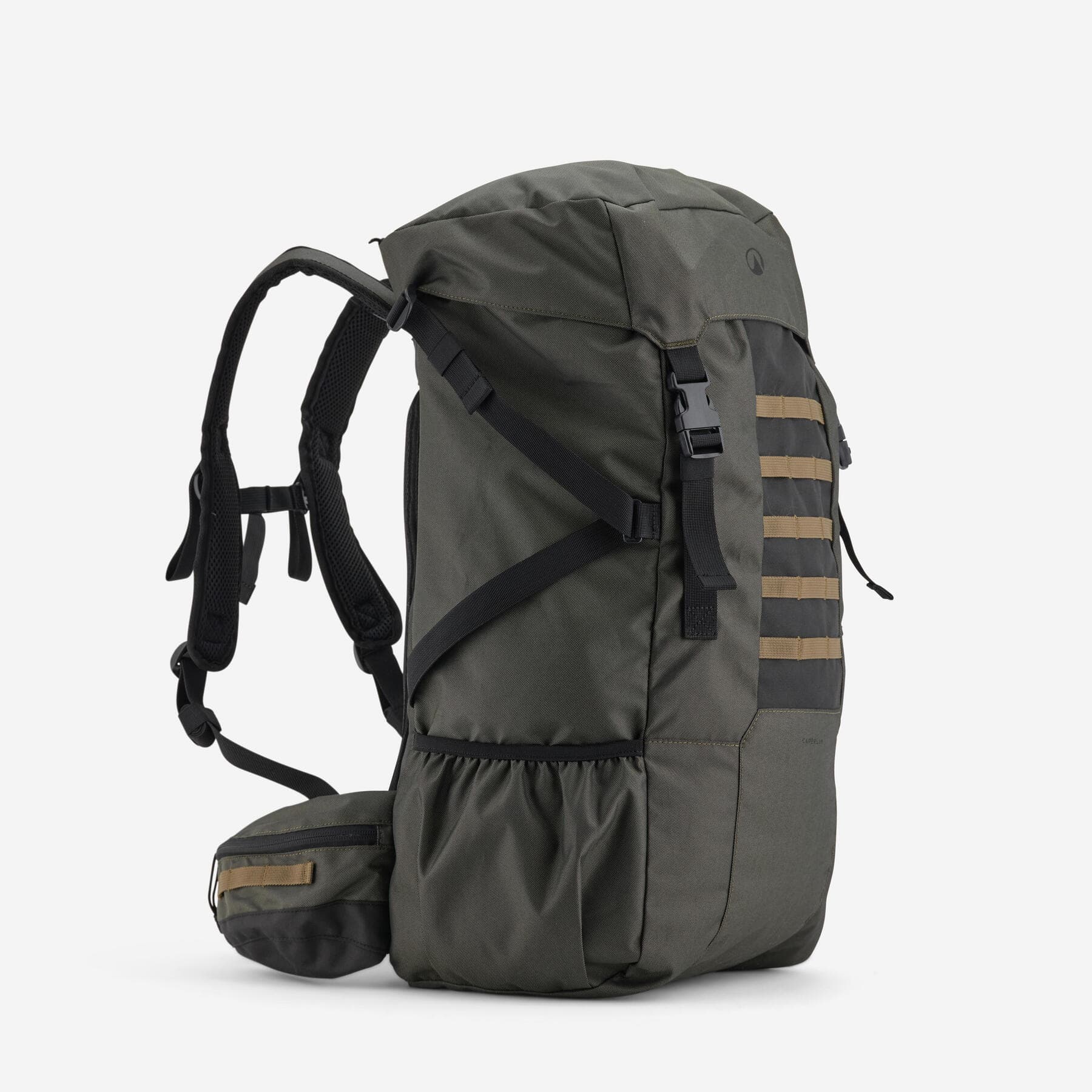 کوله پشتی بوشکرفت سولوگناک 50 لیتری Solognac Bushcraft backpack – Khaki – Hunting and Nature Observation – 50 L