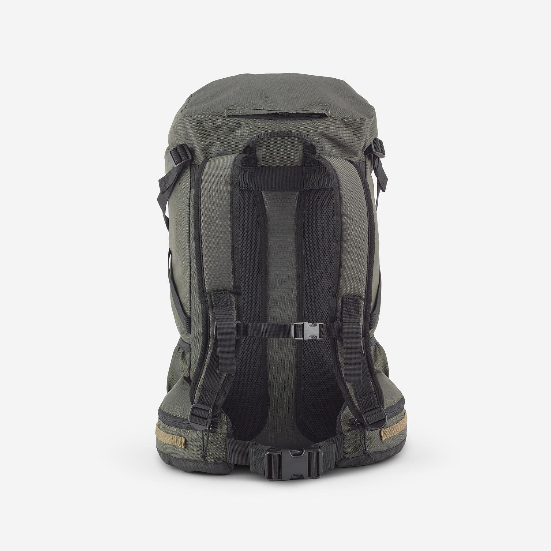 کوله پشتی بوشکرفت سولوگناک 50 لیتری Solognac Bushcraft backpack – Khaki – Hunting and Nature Observation – 50 L — تصویر ۴