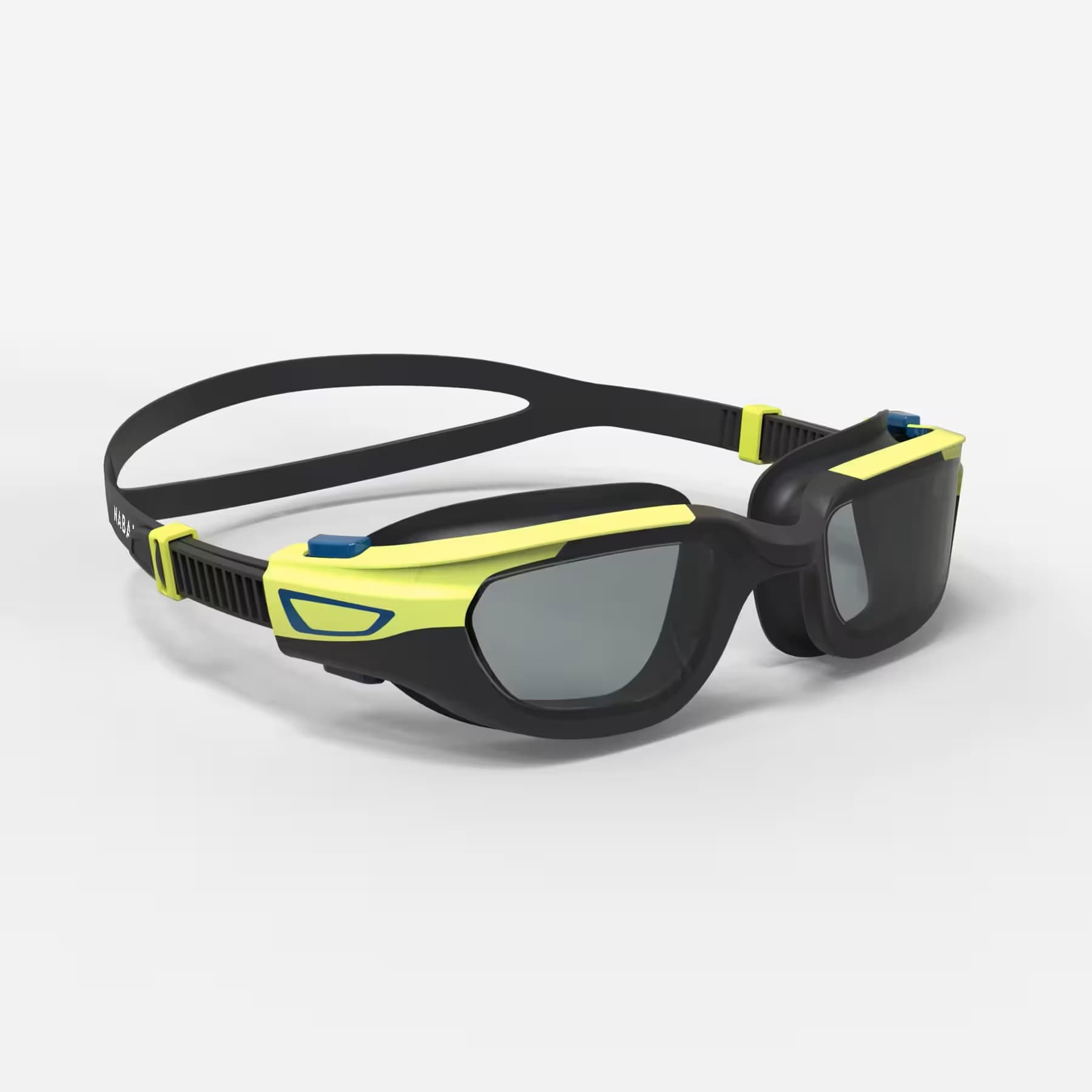عینک شنا نابایجی – دکتلون Nabaiji Swimming Goggles – Small Size – Black/Yellow – Clear Lenses – Spirit