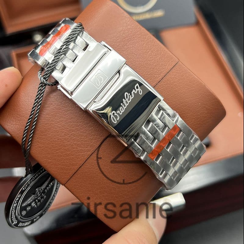 ساعت مچی مردانه برایتلینگ Breitling 1884 Silver Blue — تصویر ۲