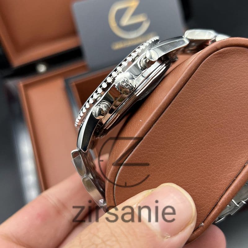 ساعت مچی مردانه برایتلینگ Breitling 1884 Silver Blue — تصویر ۸