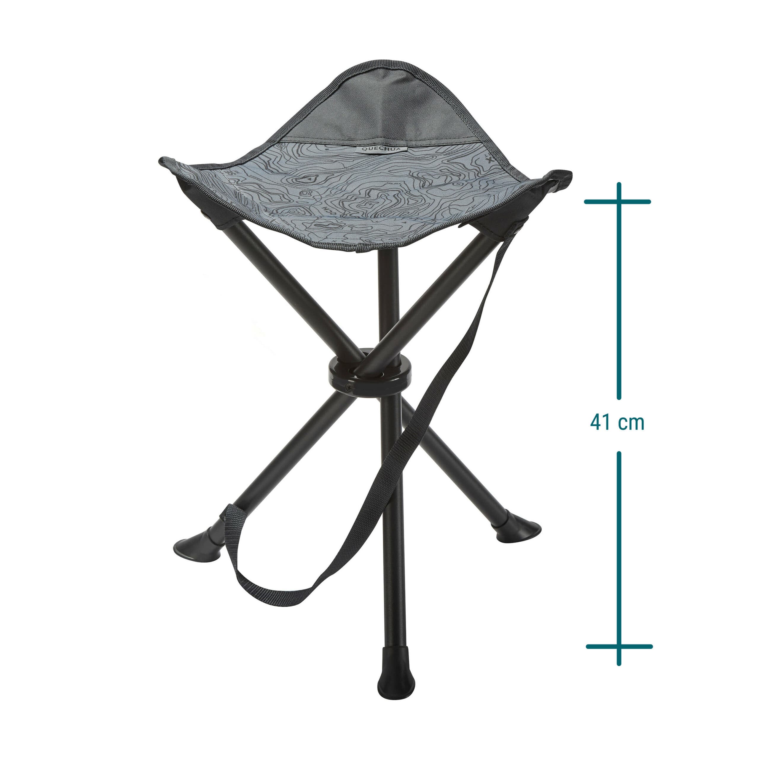 صندلی کچوا – سه پایه کمپینگ Quechua Camping tripod – Grey — تصویر ۳