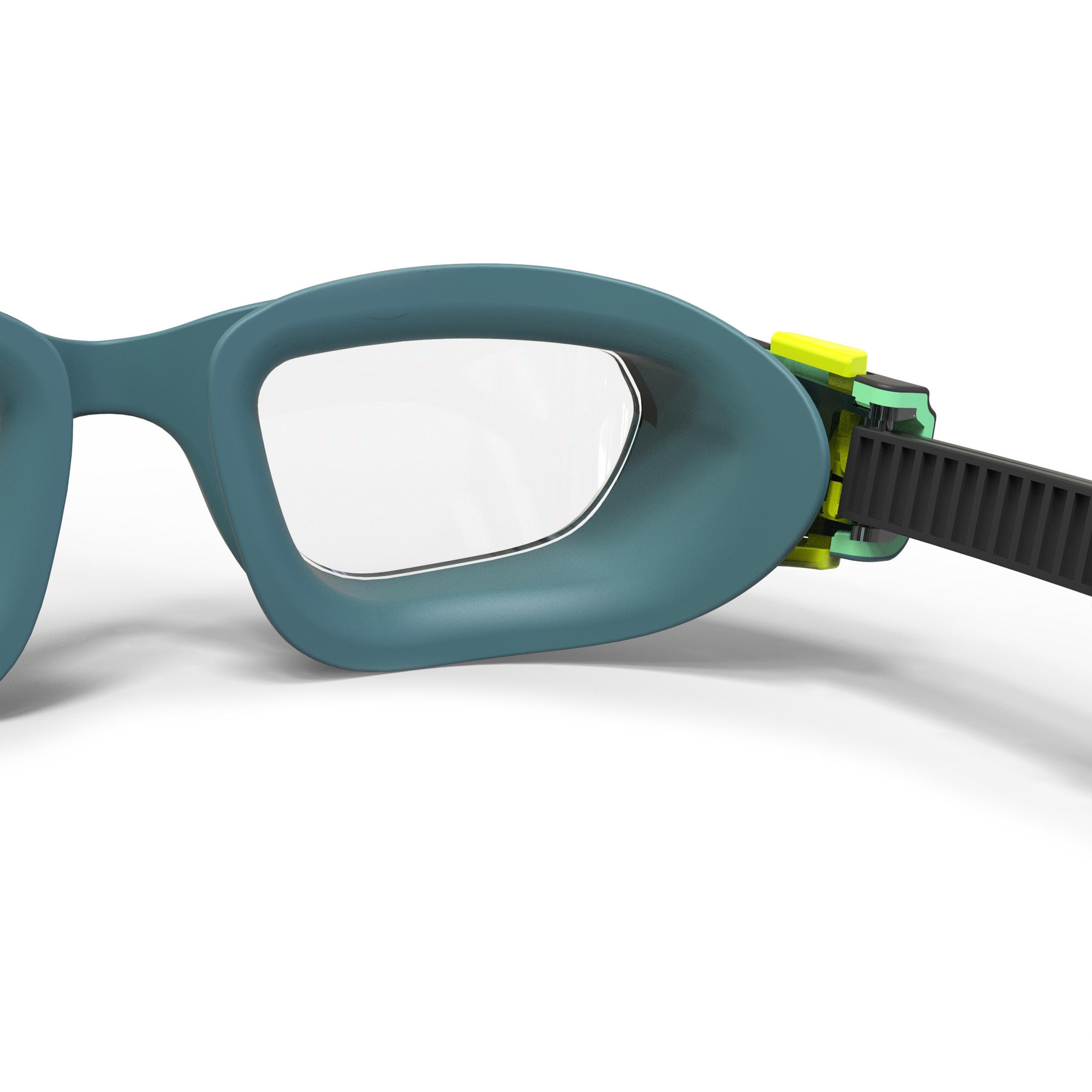 عینک شنا نابایجی – دکتلون Nabaiji Swimming Goggles – Black / Blue – Clear Lenses – Size S – SPIRIT — تصویر ۶